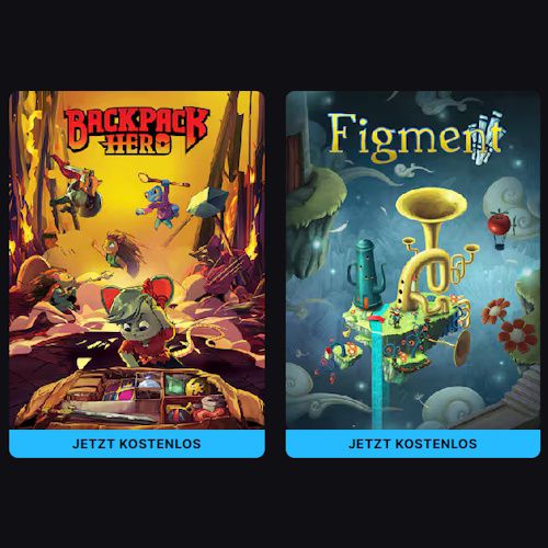 🎮 Gratis-Spiele bei Epic Games – „Backpack Hero“ & „Figment“
