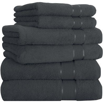 🛀 6 Handtücher Baumwolle (je 2x Dusch- Hand- & Gästetuch) für 15,99€ (statt 25€)