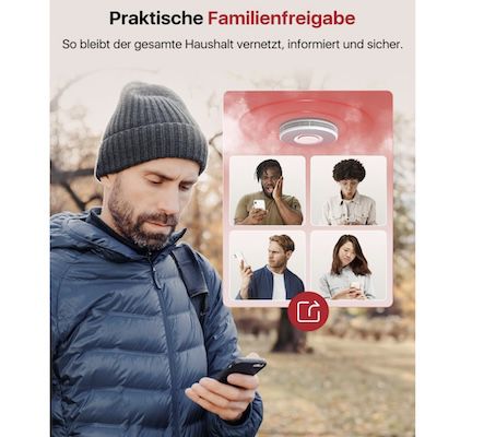 🔥🫷🏻 6er X Sense Smart Rauchmelder mit Sprachausgabe für 116,99€ (statt 160€)