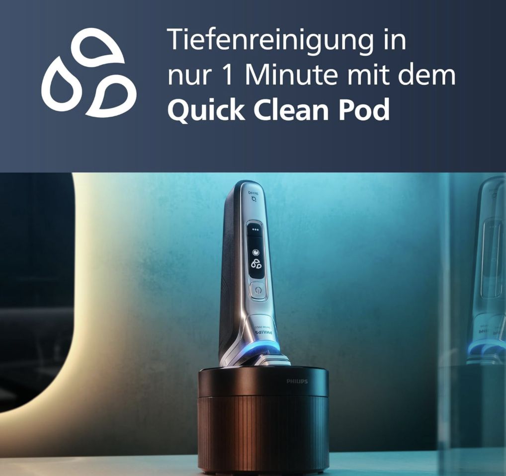 🧔🪒 Philips S9975/54 elektrischer Nass  und Trockenrasierer für 164,99€ (statt 244€)