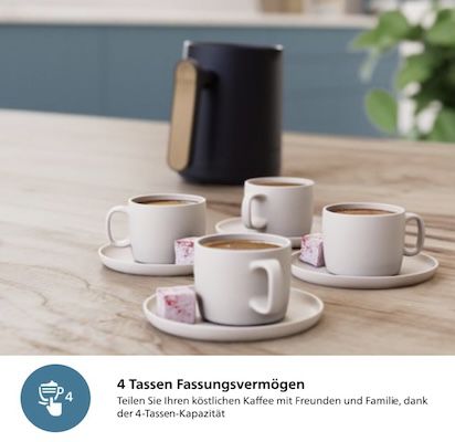 🔝🇹🇷☕️ Philips HDA150/60   Türkische Kaffeemaschine für 59,99€ (statt 70€)