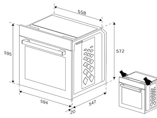 👩‍🍳👨‍🍳🍰 Beko Einbau Backofen mit 72L & SteamShine Reinigung für 275€ (statt 358€)