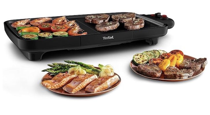 🍗 Tefal Plancha Booster Tischgrill mit 2200W für 76,99€ (statt 90€)