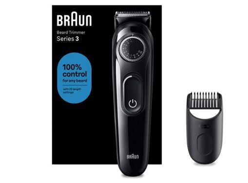 🧔‍♂️ Braun Beard Trimmer Series 3 BT3400 für 15,94€ (statt 45€)