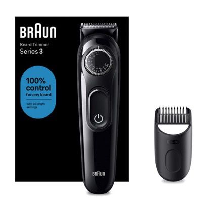 🧔‍♂️ Braun Beard Trimmer Series 3 BT3400 für 15,94€ (statt 45€)