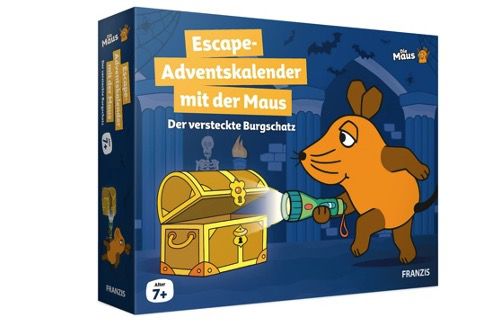 🎄 FRANZIS Escape Adventskalender mit der Maus   Der versteckte Burgschatz für 13,19€ (statt 19€)