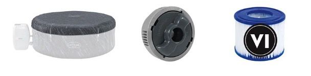 🛀 Bestway LAY Z SPA WLAN Whirlpool Boracay AirJet Ø180x66cm in Rund für 294,90€ (statt 646€)