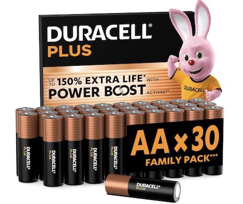 🪫🔋 30x DURACELL Plus AA Batterien für 22,49€ (statt 28€) 👉🏻 0,75€ pro Stück