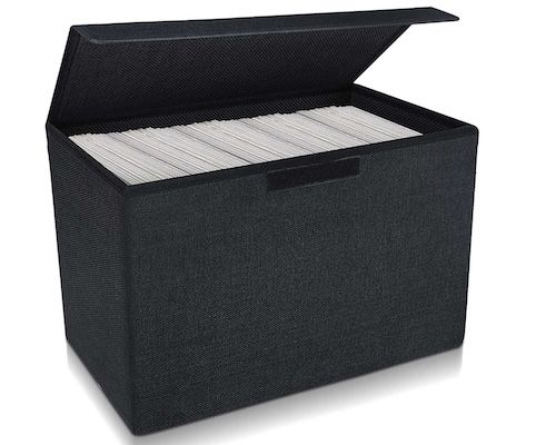 👦🏼👧🏼📚 Leffis Comic Buch Aufbewahrungsbox mit 39x19x29 cm für 16,62€ (statt 30€)