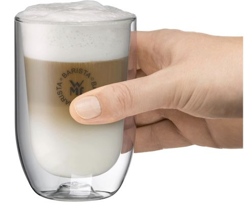 🥛 2x 280ml WMF Barista Gläser Set für 18,99€ (statt 22€)