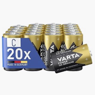 🔝🇩🇪🔋 20x VARTA Batterien C Baby für 18,69€ (statt 22€)