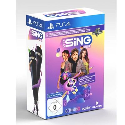 🎙️ Let’s Sing 2024 German Version + 2 Mics (PS4) ab 14,99€ (statt 37€)
