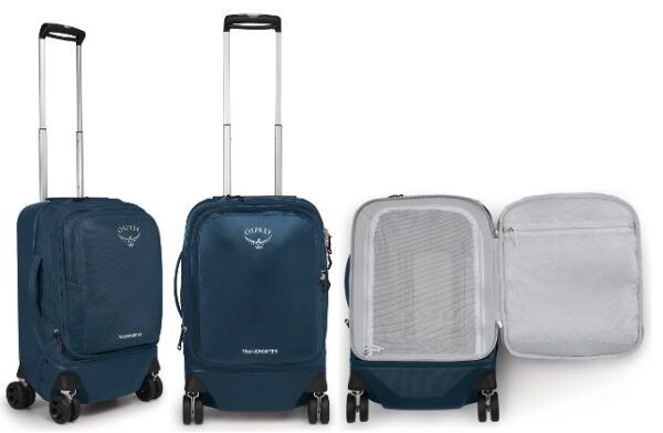 🧳 Osprey Trolley Hardside Hybrid mit 36L in Venturi Blue (2,9kg, 55,9cm) für 131,40€ (statt 208€)
