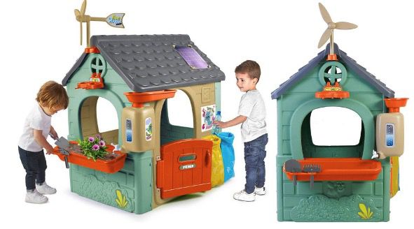 🏡 Feber Spielhaus Recycled Eco mit Zubehör ab 82,36€ (statt 197€)