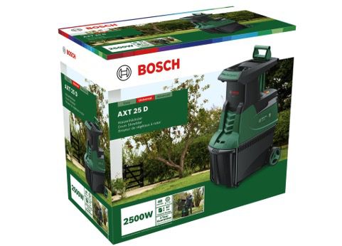 🏡 Bosch Leisehäcksler AXT25D 2.500W für 292,99€ (statt 360)