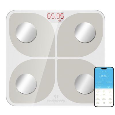 ⚖️ Healthkeep Personenwaage mit 13 Körpermessungen für 17,99€ (statt 21€)