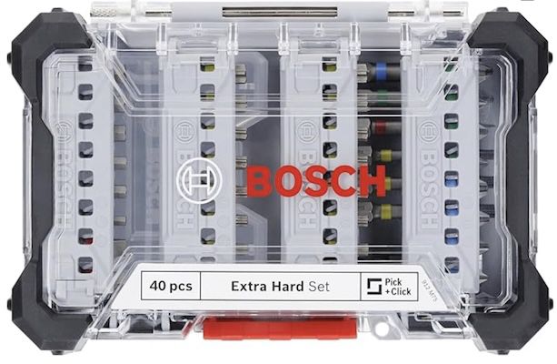 🪛 Bosch extrahartes 40 tlg. Schrauberbit Set für 16,99€ (statt 30€)