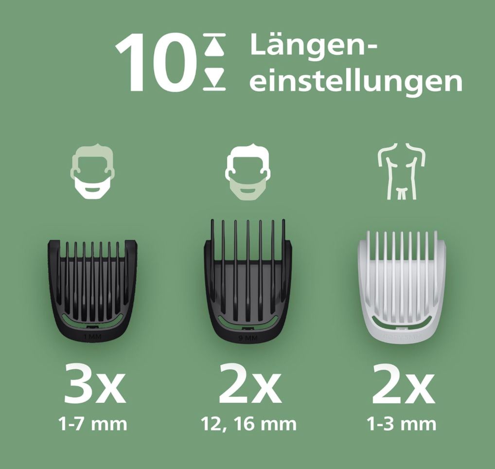 Philips Multigroom MG3946/15 9 tlg. All in One Trommer für 34,99€ (statt 45€)