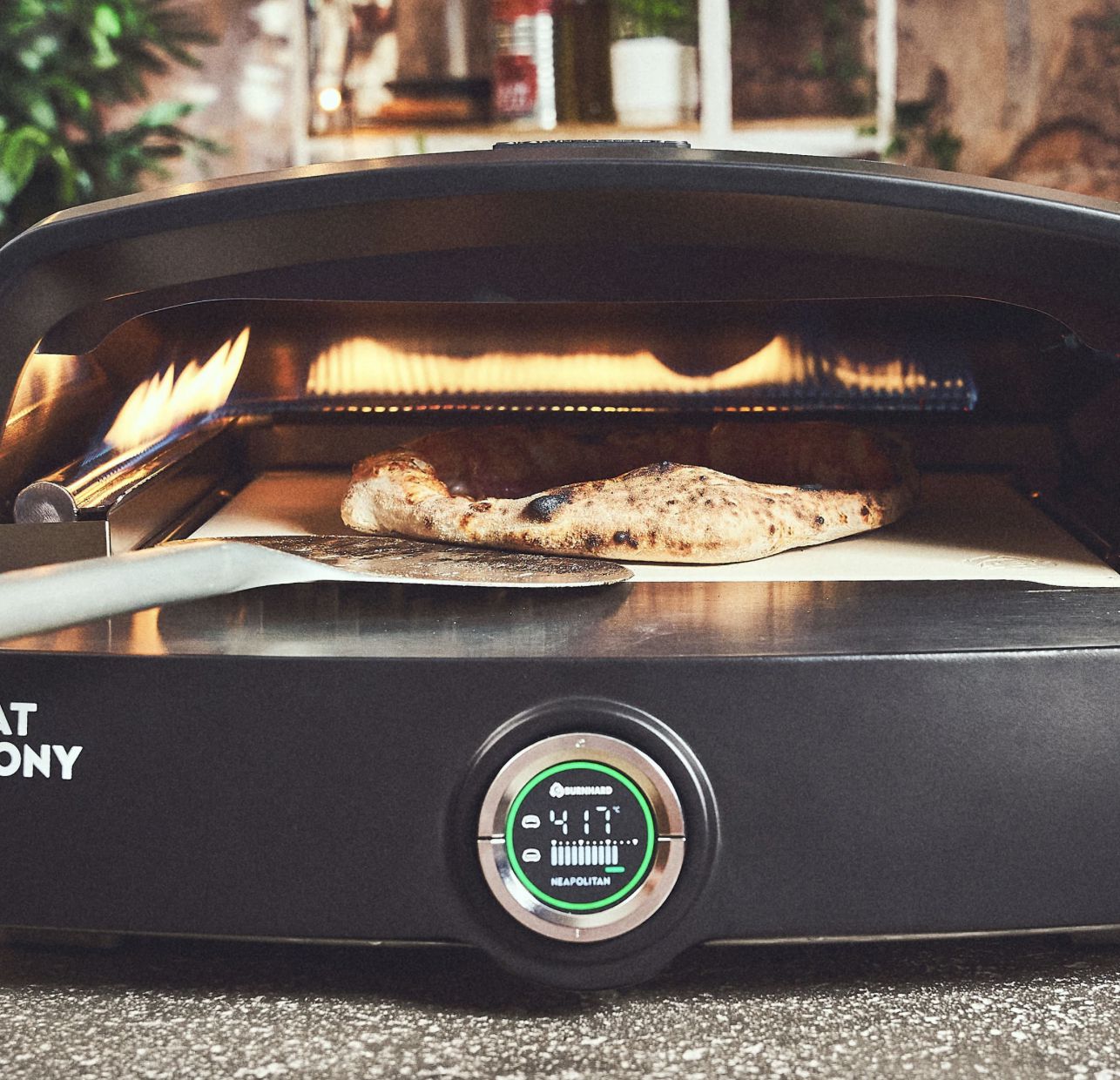 🔥😋🍕 Burnhard Gas Pizzaofen Fat TONY mit 450°C für 399€ (statt 499€)
