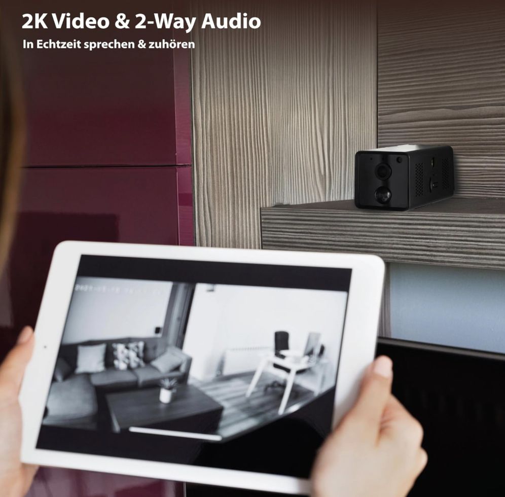 Technaxx TX 190 Mini Full HD Überwachungskamera für 41,49€ (statt 48€)