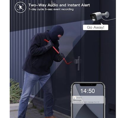 🏡📹 Arenti O3 Außen Überwachungskamera mit 2.5K/4MP für 22,94€ (statt 33€)