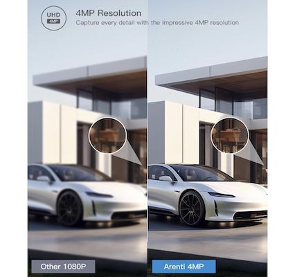 🏡📹 Arenti O3 Außen Überwachungskamera mit 2.5K/4MP für 22,94€ (statt 33€)