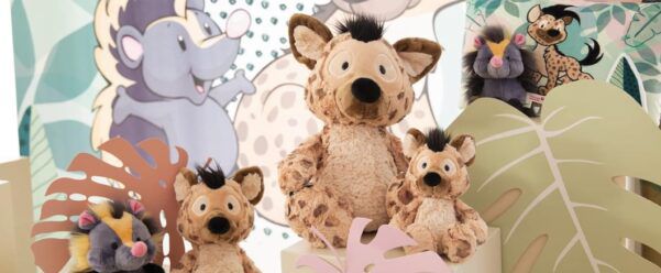 🧸 Kuscheltier Wild Friends Green Hyäne Helgi 36cm für 10,53€ (statt 19€)
