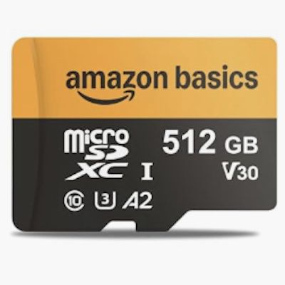 💽📸 Amazon Basics 512-GB-microSDXC-Karte mit Adapter für 34,21€ (statt 41€)
