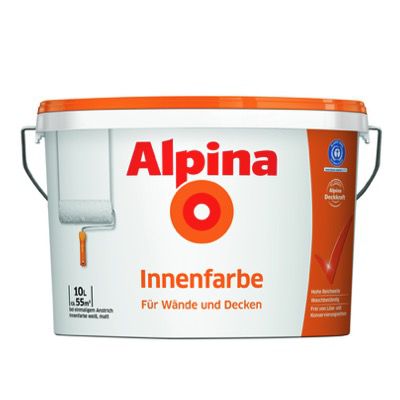 🎨 3x ALPINA Weiß Wand-Innenfarbe 10 Liter für 59,97€ (statt 85)