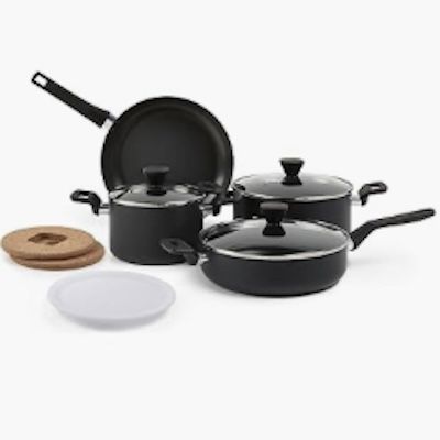 🍳 Amazon Basics 10-tlg. Kochgeschirr-Set für 50€ (statt 65€)