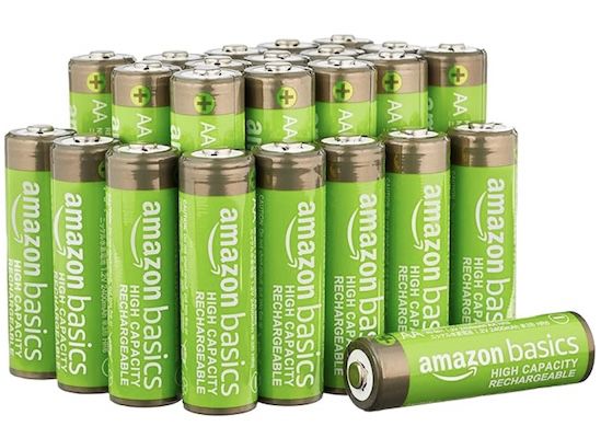 🪫👉🏻🔋 24x Amazon Basics wiederaufladbare AA NiMH Batterien für 18,68€ (statt 29€)