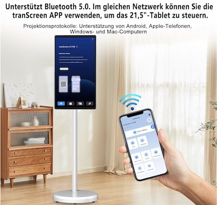 🖥️ OFD Portable TV mit 21.5 auf Rädern für 359,99€ (statt 450€)