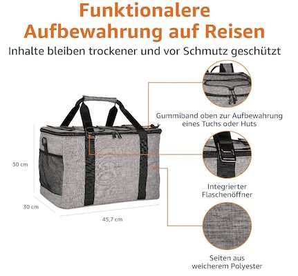 👜 Amazon Basics Kühlbox mit 40L für 21€ (statt 30€)