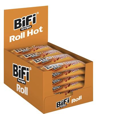 🌭🌶️ 24x 45g BiFi Roll Hot Salami Snack mit Chili & Paprika für 22€ (statt 27€)