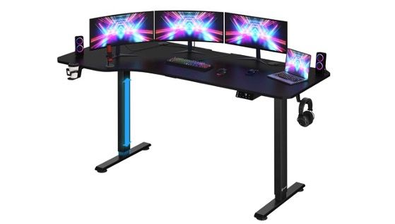 📋 Casaria Schreibtisch elektrisch höhenverstellbar in L Form 160x75cm für 138,95€ (statt 178€)