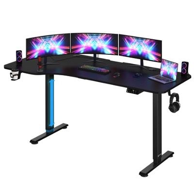 📋 Casaria Schreibtisch elektrisch-höhenverstellbar in L-Form 160x75cm für 138,95€ (statt 178€)