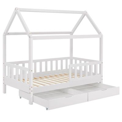 🛏️ Juskys Kinderbett Marli 80x160cm mit Rost und Bettkasten für 163,95€ (statt 196€)