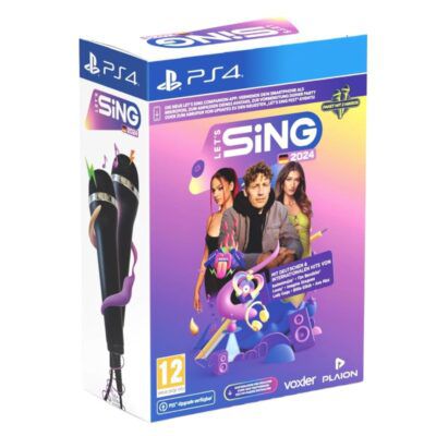🎙️ Let’s Sing 2024 German Version inkl. 2 Mics (PS4) ab 14,99€ (statt 37€)