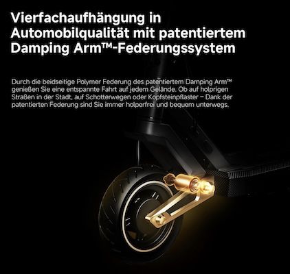 🛴 Navee ST3 E Scooter mit 60 km für 544€ (statt 599€)