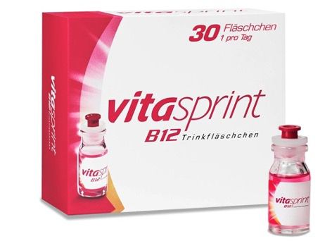 💊 Vitasprint B12 Trinkfläschchen 30 Stück   Vitamin B12 und Eiweiß ab 31,50€ (statt 36€)