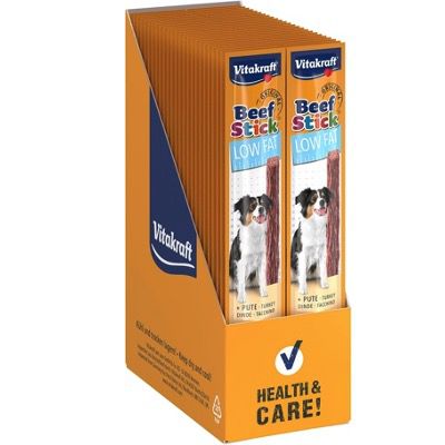 🐕 Vitakraft Beef Stick Low Fat aus Pute (50x 12g) 🦴 für 11,15€ (statt 27€)