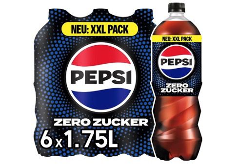 🥤 6er Pack Pepsi Zero Zucker XXL 1,75 Liter ‼️ für 6,99€ (statt 11€)