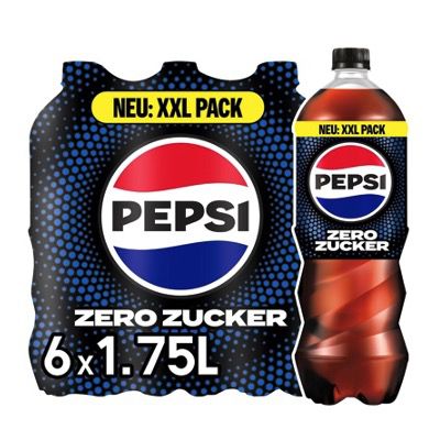 🥤 6er Pack Pepsi Zero Zucker XXL 1,75 Liter ‼️ für 6,99€ (statt 11€)