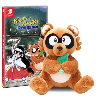 🎮 Pocky & Rocky Reshrined  Plushie Bundle (Nintendo Switch) Limited Edition für 39,99€ (statt 60€)