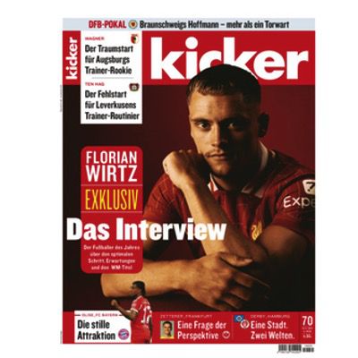⚽ Kicker Halbjahresabo 26 Ausgaben 💥 für 59,90€ (statt 147€) – dank Sofort-Rabatt