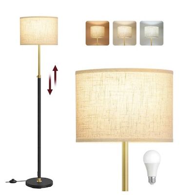 🔝💡 VASAGLE Höhenverstellbare Stehleuchte mit Fußtaster für 26,99€ (statt 42€)