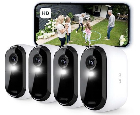 4er Set Arlo Essential 2 HD Akku Überwachungskamera für 180€ (statt 280€)