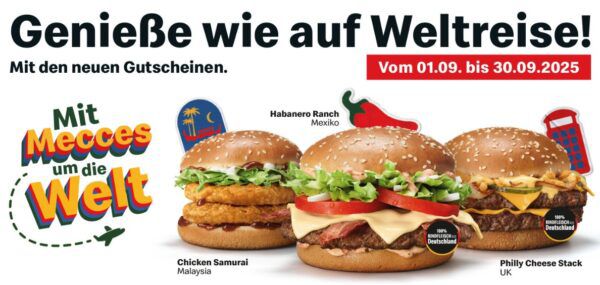 McDonalds Gutscheine September 2025 auch als PDF zum Ausdrucken