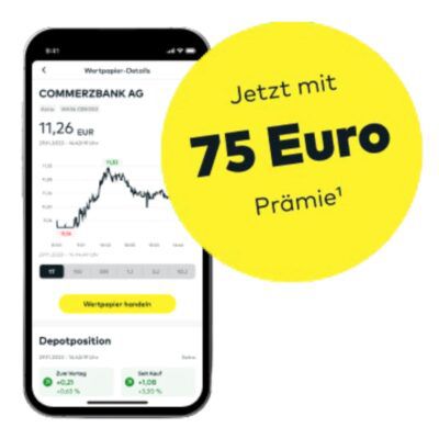 💰 Comdirect: kostenloses Depot eröffnen und 75€ abstauben