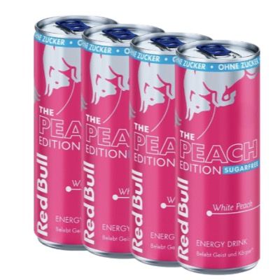 🍑 24x Red Bull Summer Edition White Peach Sugarfree 🪫 ab 22,76€ (statt 38€)